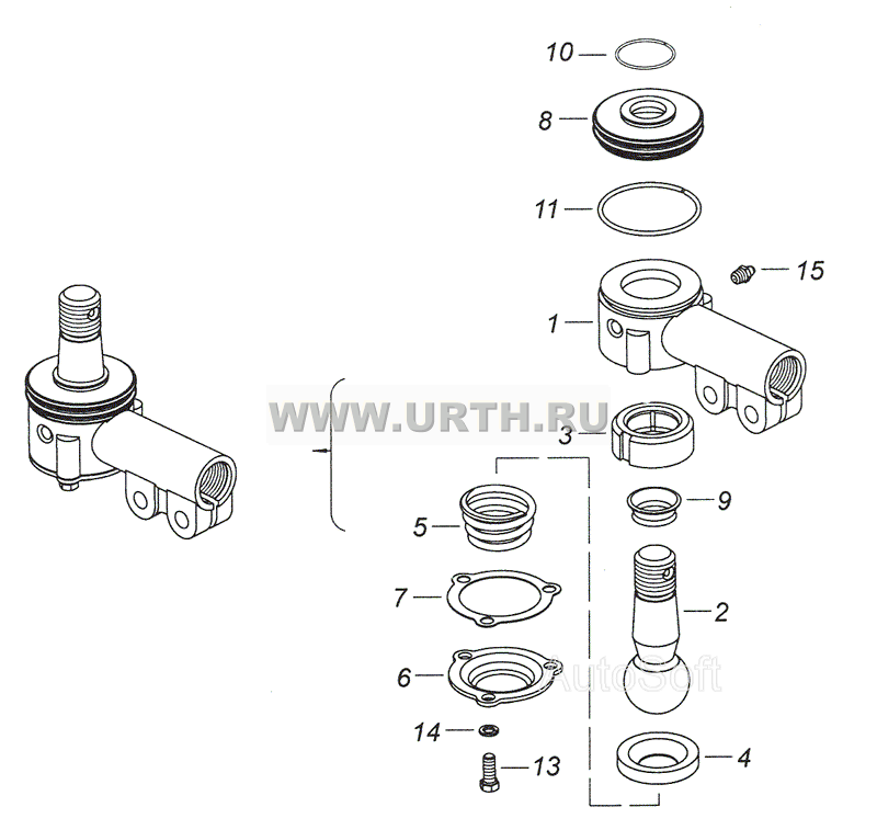 6520-3414055 Наконечник тяги